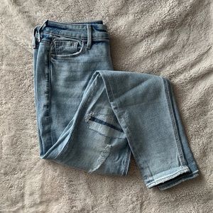 TALL High-Rise Distressed Jeans